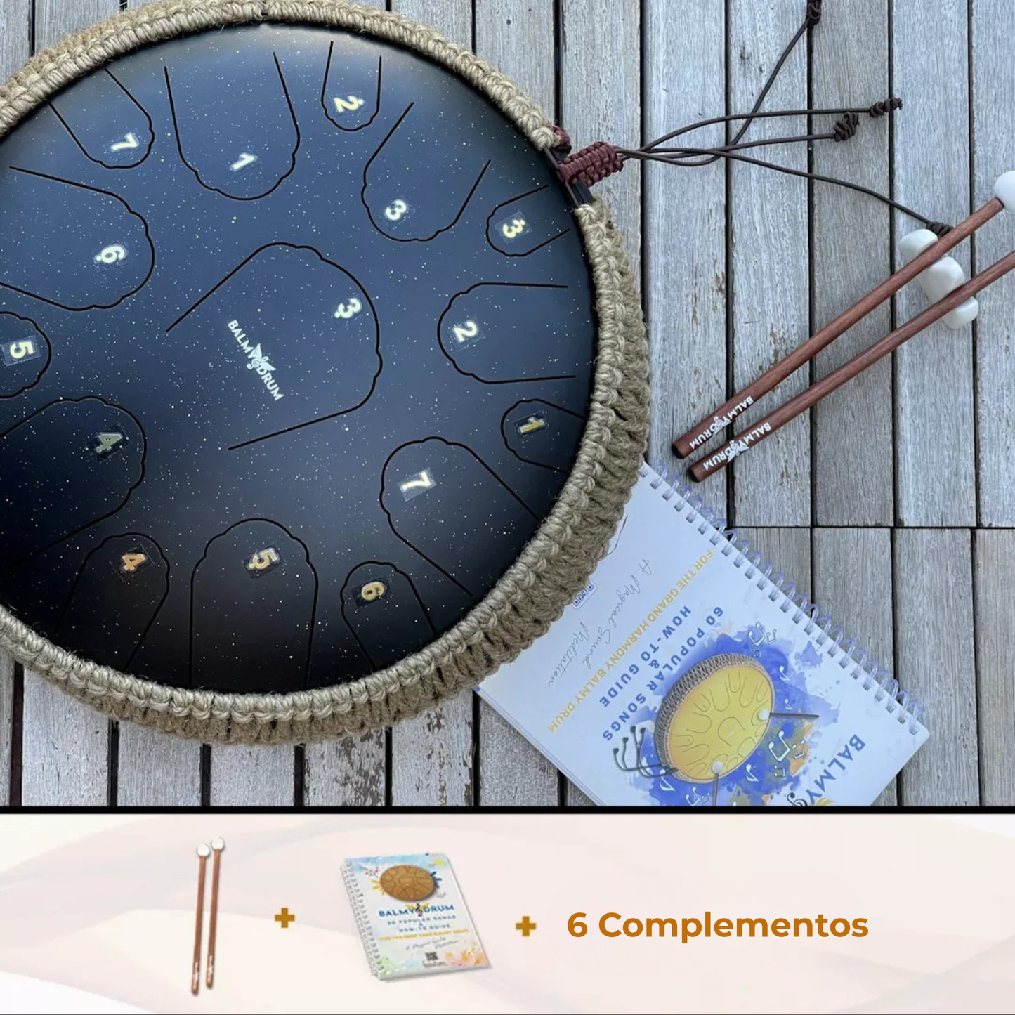 Tambor Zen® Tambor terapéutico que calma la mente