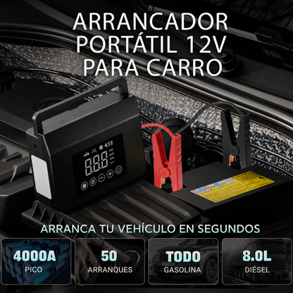 Arrancador de Emergencia 4 en 1 Zen®