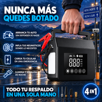 Arrancador de Emergencia 4 en 1 Zen®