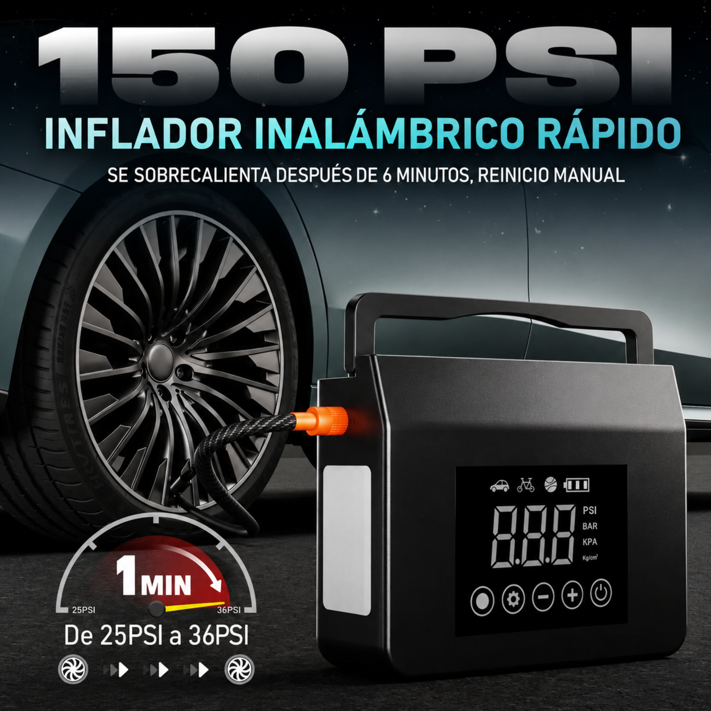Arrancador de Emergencia 4 en 1 Zen®