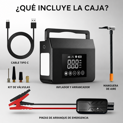 Arrancador de Emergencia 4 en 1 Zen®