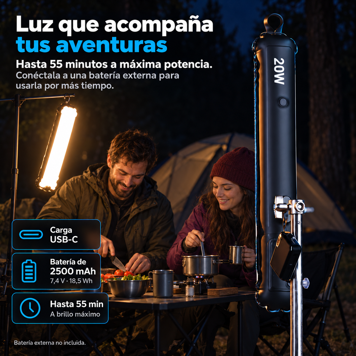 Lámpara De Aire Plegable Portátil Zen®