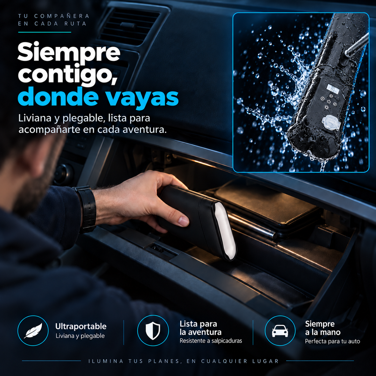 Lámpara De Aire Plegable Portátil Zen®