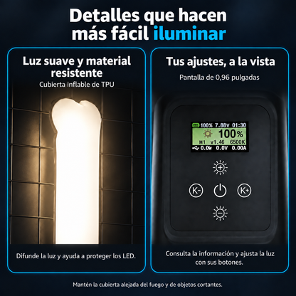 Lámpara De Aire Plegable Portátil Zen®