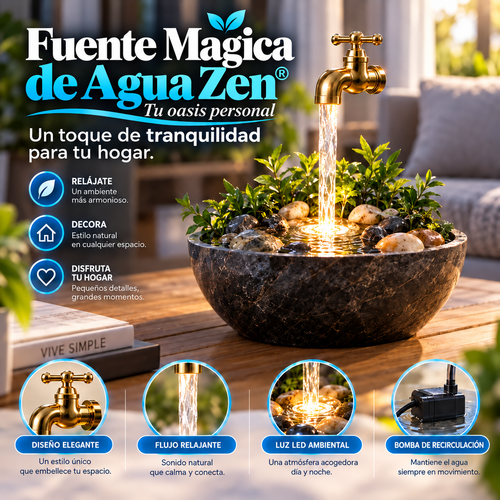 Fuente Mágica de Agua Zen®