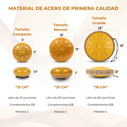 Tambor Zen® Tambor terapéutico que calma la mente