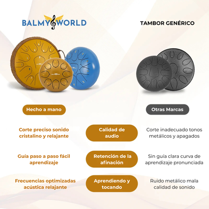 Tambor Zen® Tambor terapéutico que calma la mente