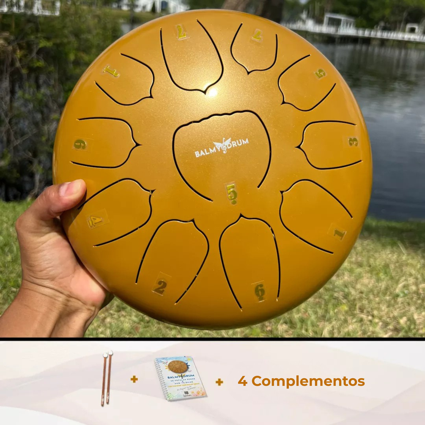 Tambor Zen® Tambor terapéutico que calma la mente