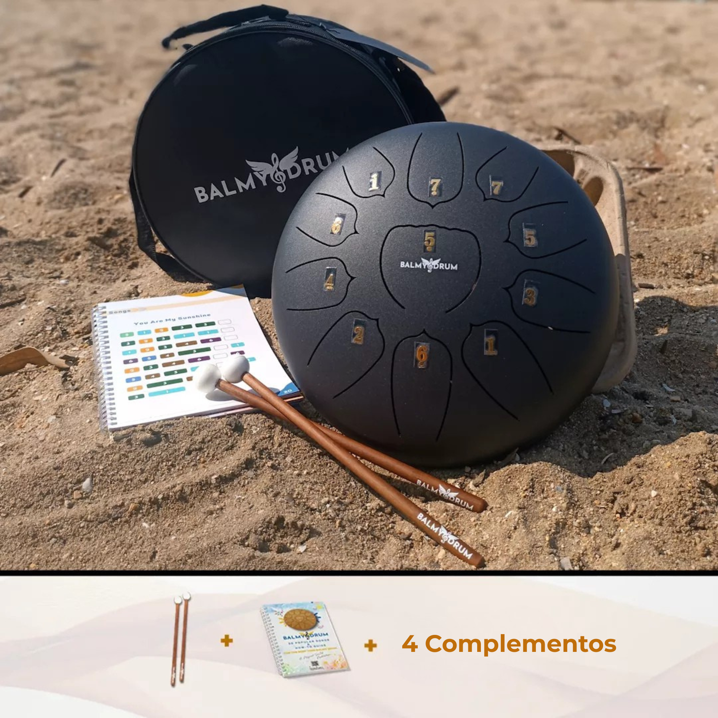 Tambor Zen® Tambor terapéutico que calma la mente